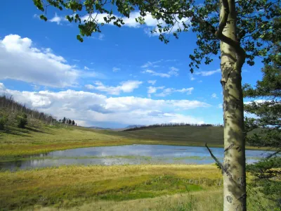 Private Lake View in Forbes Park, CO